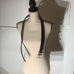 Black bejeweled belt